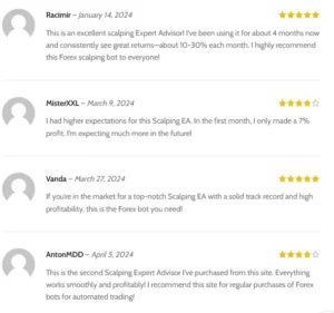 Scalping Enslaver EA user Reviews