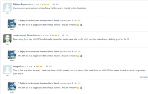 Big Forex Players MT4 EA user reviews