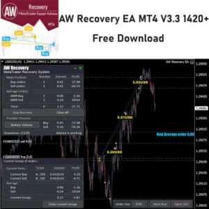 AW Recovery EA MT4 V3.3 1420+