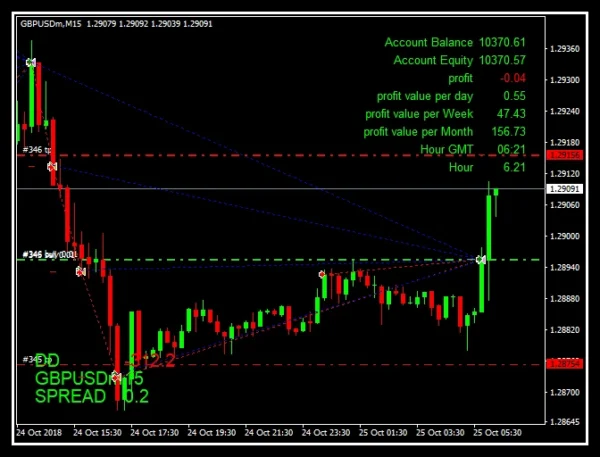 The king Hedging Forex MT4 V2.0 3