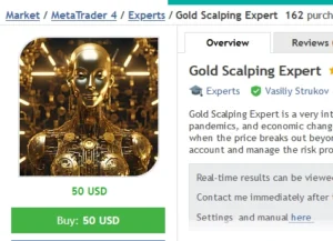 Gold Scalping Expert price