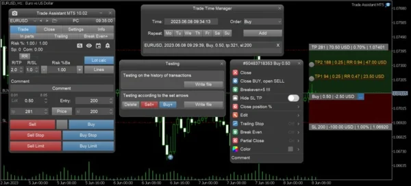 Trade Assistant MT4 MQL5 1