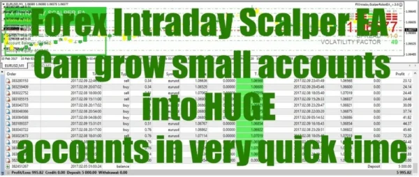 FX INTRADAY SCALPER v3.0 EA 1